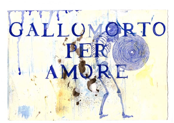 Giuseppe Gallo - Gallo morto per amore